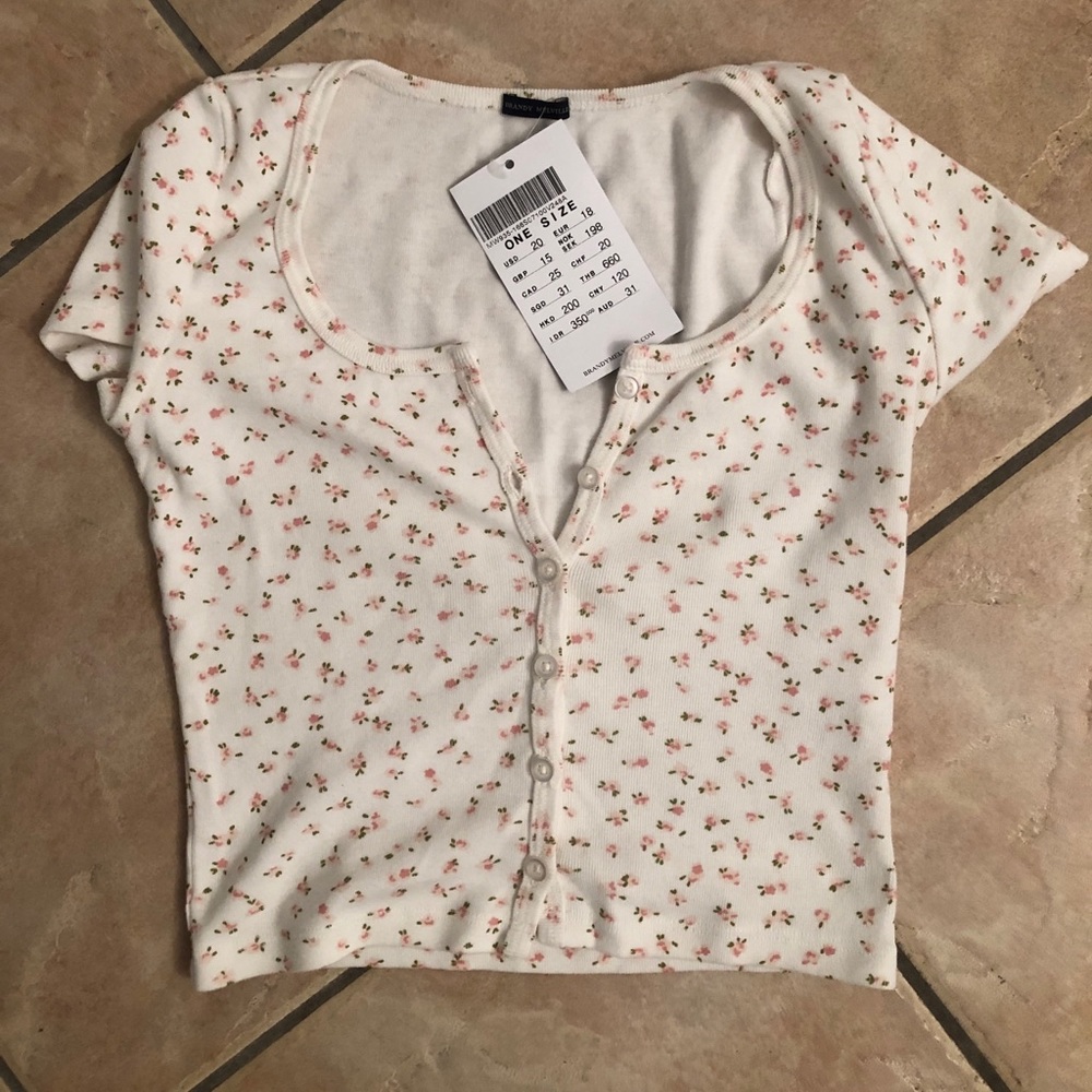Brandy Melville NWT Rare Floral Zelly